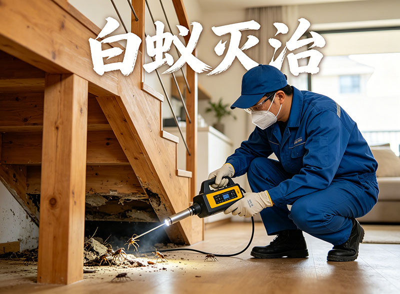 海宁白蚁灭治服务｜专业消杀，筑牢建筑安全防线